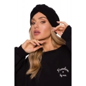 Dámská čepice turban M601 Černá - Moe