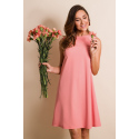 Dámské Stylove Šaty S157 Salmon Pink - Figl