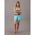 Dámské plážové šortky KW0KW02482 DCE sv. modré - Calvin Klein