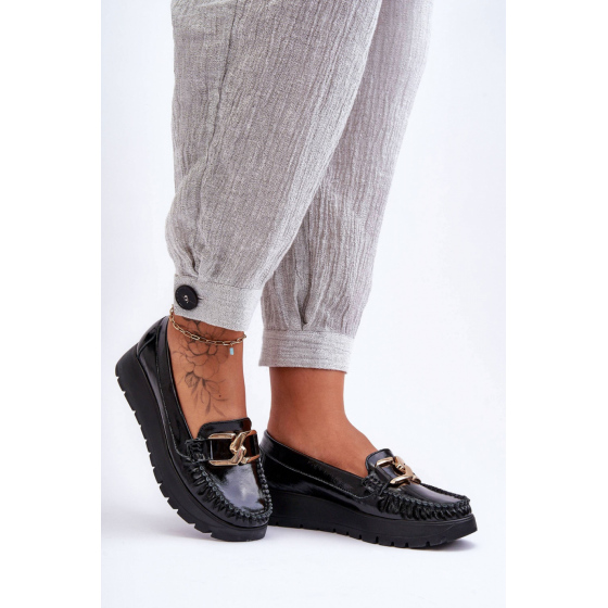 Mokasiny 10141-Z černé - Step in style