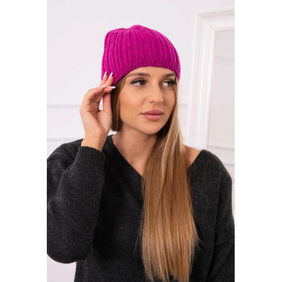 Dámská čepice Rebeka K345 fuchsiová - Oliwier