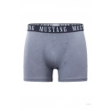 Pánské boxerky 3PACK 4277-1003 Tmavě modrá / šedá mix vzor - Mustang