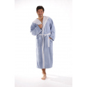 Župan unisex Tampa DUO 3959 5251 Světle modrá s modrou - Vestis