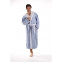 Župan unisex Tampa DUO 3959 5251 Světle modrá s modrou - Vestis