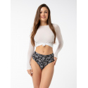 Dámské kalhotky Paisley simple string Maxi - Julimex