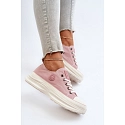 Dámské tenisky NN274129 růžové - Big Star
