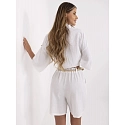 Dámské šortky MI SN 6620.72P bílé - F.Moda