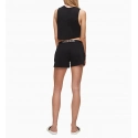 Dámské kraťasy KW0KW01007-BEH černá - Calvin Klein