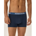 Pánské boxerky 3PACK Jarl 41930-MLC Jeans modrá vzor - Henderson