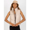 Dámská vesta NM KZ D2 3815-62.83 Světle béžová - FPrice