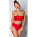 Sexy Latexlook Hotpants se zipem - Koucla