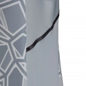 Pánský brankářský dres Condivo 22 HB1622 Šedý s béžovou vzor - Adidas