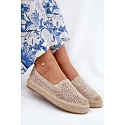 Dámské espadrilky 17392 béžové - Vincenza