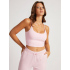 Dámský crop top O1BA10KASI1 - G6S4 - Pastelově růžová - Guess