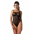 Dámské svůdné body Lune Bellis Teddy černé - Obsessive