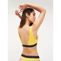 Sportovní podprsenka UW0UW01579-706 žlutá - Tommy Hilfiger