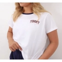 Dámské pyžamo League UW0UW03217 - 0SR - Bílá - Tommy Hilfiger