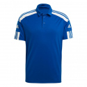 Pánské fotbalové tričko Squadra 21 Polo M GP6427 Královská modř - Adidas