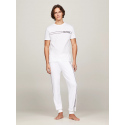 Pánské tričko UM0UM03196 YBR bílé - Tommy Hilfiger