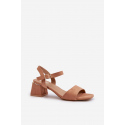 Sandály LT33 karamelové - Step in style