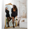 Dámské síťované punčocháče "Cross" R39128 černé - In-StyleFashion
