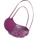 Dámské podprsenka LIFT DEMI 000QF6394EVID fialová - Calvin Klein
