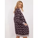 Dámský kardigan AT SW 2340 A.00 tmavě fialový - WoolFashion