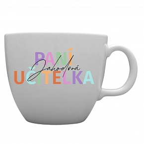 Personalizovaný MEGA XXL keramický hrnek 1 000 ml pro paní učitelku/pana učitele Personalizovaný MEGA XXL keramický hrnek 1 000 ml pro paní učitelku/pana učitele