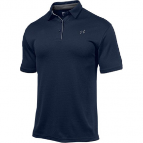 Pánské tréninkové polo tričko 1290140-410 Tmavě modrá - Under Armour