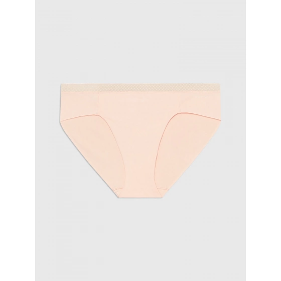 Dámské kalhotky BIKINI 000QF6308E A4E broskvové - Calvin Klein