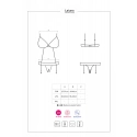 Skvělé body Laluna teddy - Obsessive