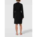 Krátký dámský župan YI2122635 001 černý - DKNY