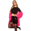 Sexy latexová sukně  R6631 černá - Koucla