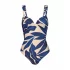 Dámské jednodílné plavky Summer Allure OWP 01 tmavě modré - Triumph