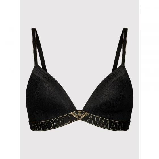 Dámská podprsenka 164298 1A207 - 00020 - Černá - Emporio Armani