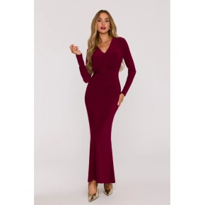 Dámské šaty M891 Bordó - MOE