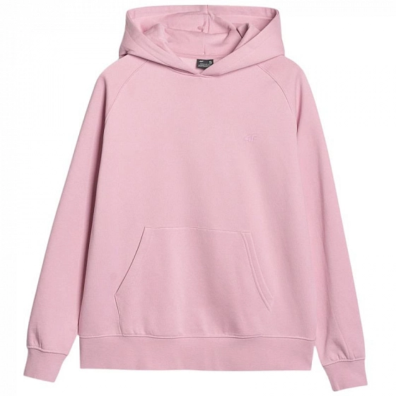 Dámská mikina W 4FWMM00TSWSF1764 56S starorůžová - 4F