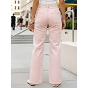 Dámské džíny UY2966 růžové - FashionStreet 