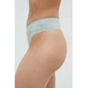 Dámská tanga QF6047E 5G0 mátová - Calvin Klein