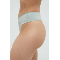 Dámská tanga QF6047E 5G0 mátová - Calvin Klein