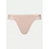 Dámská tanga UW0UW02473 DW5 sv. béžové - Tommy Hilfiger