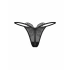 Dámská tanga Veyane Thong černé - Obsessive
