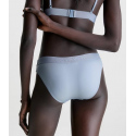 Dámský spodní díl plavek KW02032 DBS světle modrá - Calvin Klein