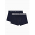 Pánské boxerky 2PACK 111769 3F720 70835 tm. modré - Emporio Armani