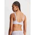 Dámské podprsenka LGHTLY LINED BRALETTE 000QF7797E LL0 lila - Calvin Klein
