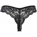 Dámské tanga Brasiliana V-10515 černé - Axami