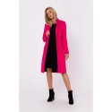 Dámský kabát M758 Fuchsiová - MOE