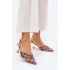 Dámské lodičky na jehlovém podpatku 8338-302 Zlatá mix barev - DAY-VINE Shoes