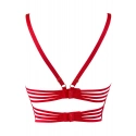 Dámská podprsenka / polokorzet V-9581 Červená - Axami