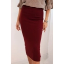 Dámská sukně ZS5121 bordó - Kesi